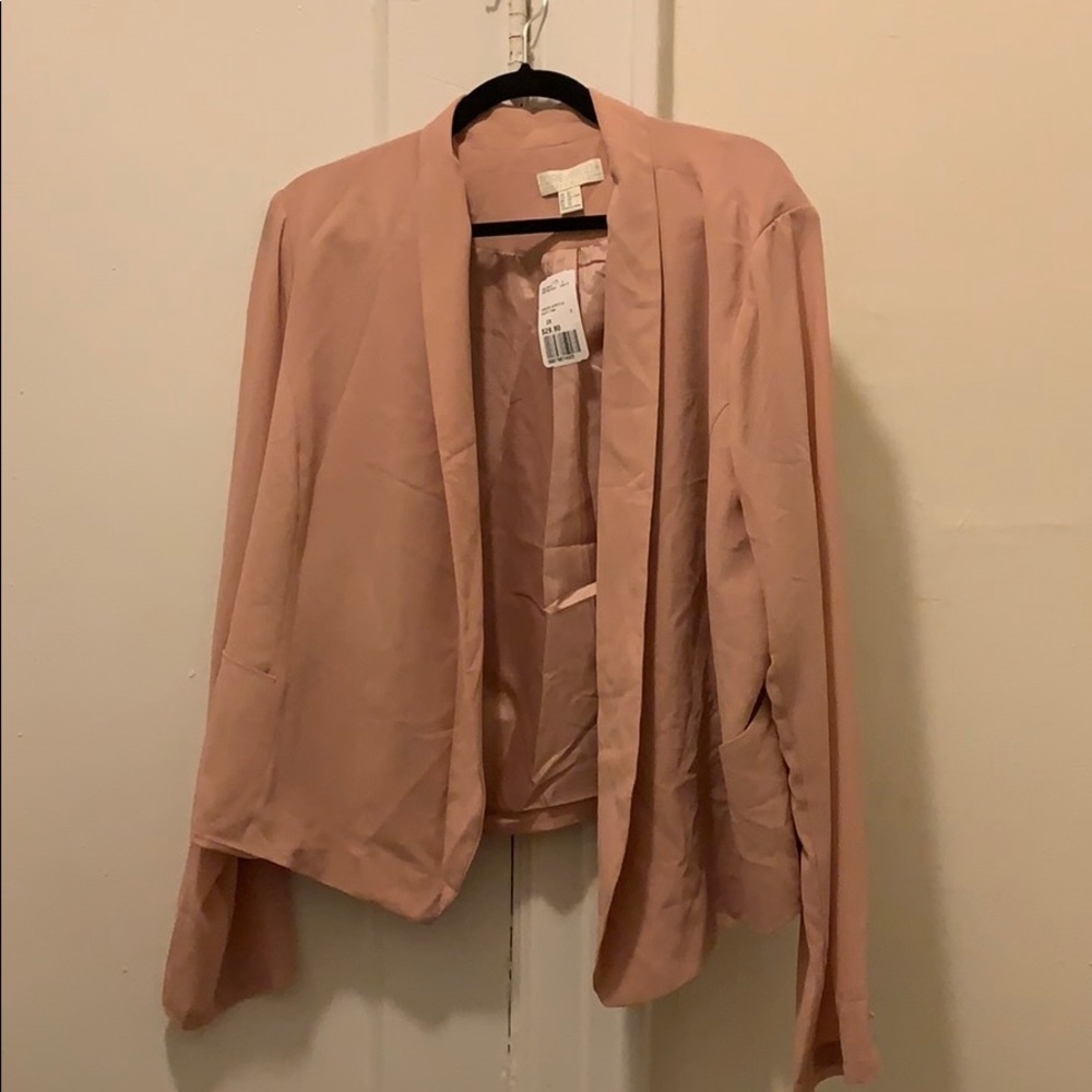 Dusty pink career jacket